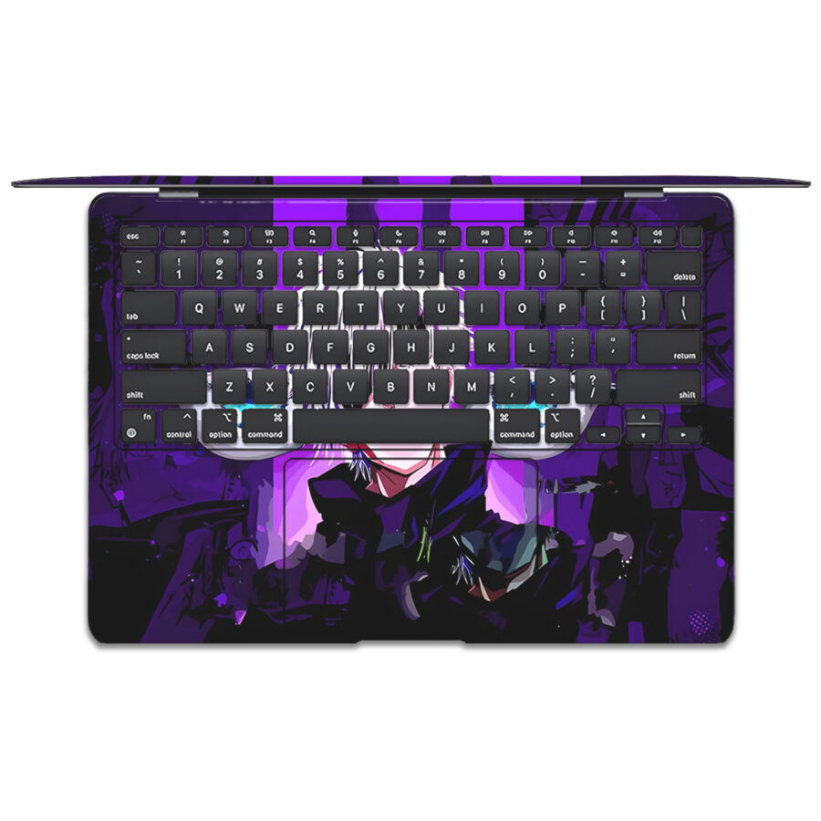 Gojo Saturo Laptop Skin2